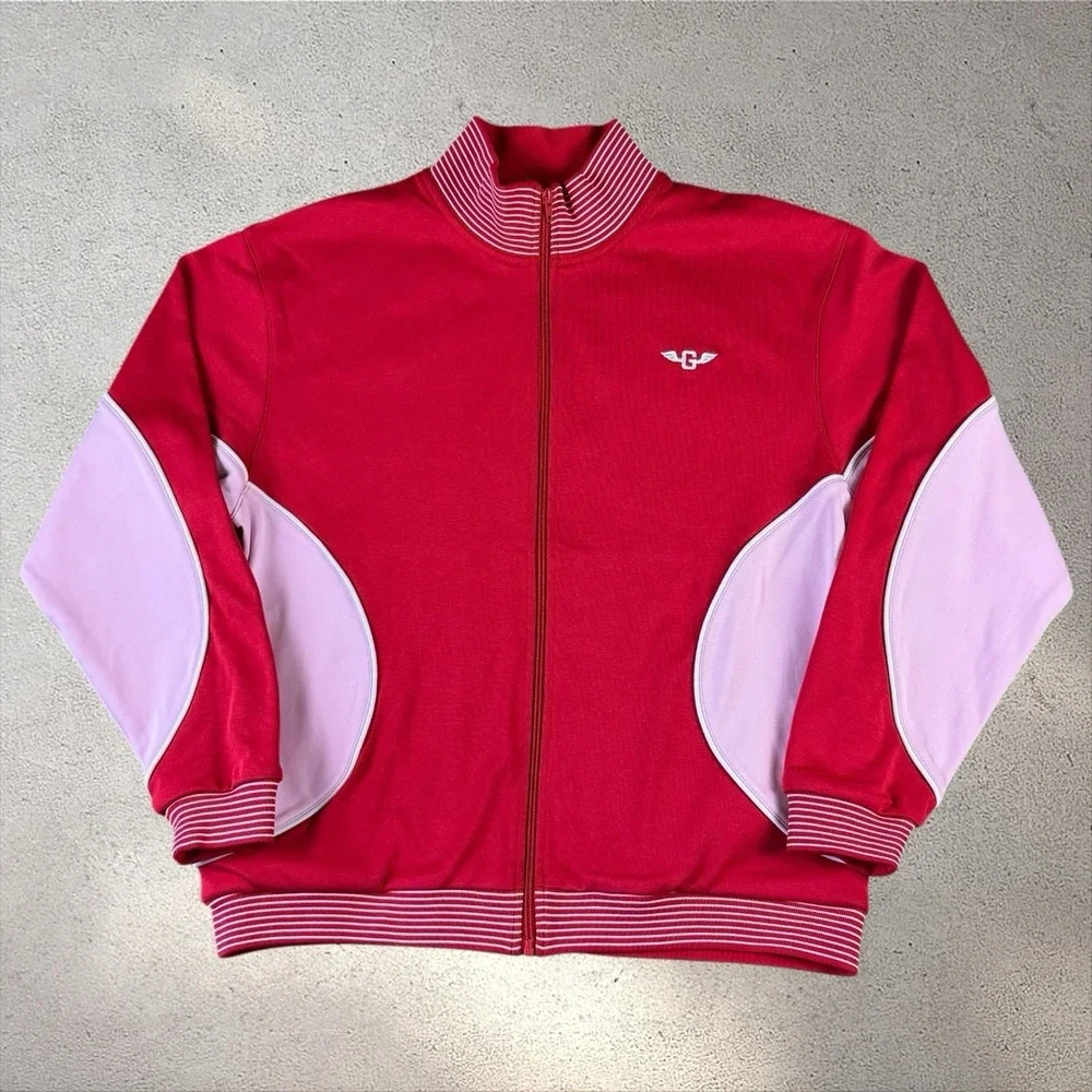 GOLF WANG G-Wing Track Jacket 'Red Combo' Men's Medium‎